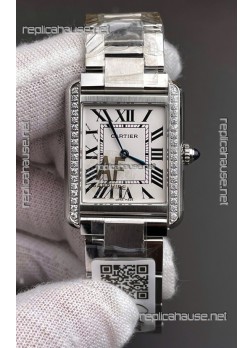 Cartier Tank Solo Swiss Quartz Watch in Steel Case and Strap - 31MM Casing