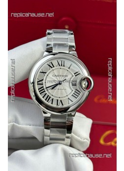 Ballon De Cartier Swiss Automatic 1:1 Mirror Quality 33MM in Steel Strap