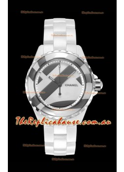 Chanel J12 Untitled White Ceramic Casing Watch 1:1 Mirror Replica Watch - 38MM Automatic Movement