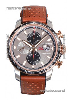 Chopard Mille Miglia GTA Chronograph Two Tone 1:1 Mirror Replica - Grey Dial 