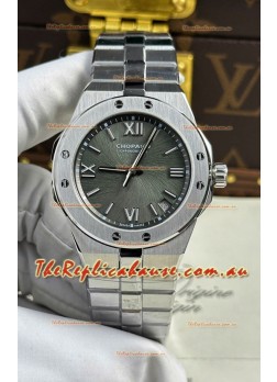 Chopard Alpine Eagle Stainless Steel Grey Dial Super Clone Replica Watch 