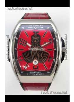 Franck Muller Vanguard Skenderbeu Stainless Steel Swiss Replica Watch 