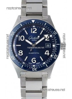 Glashütte SeaQ Divers Edition 1:1 Superclone Swiss Replica Watch Blue Dial 
