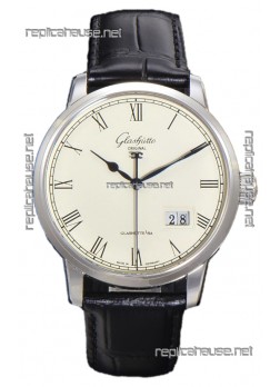 Glashütte Senator Excellence Panorama Date Stainless Steel 1:1 Mirror Replica Watch  