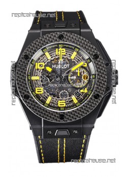 Hublot Big Bang F1 "King Carbon" Edition Chronograph Swiss Replica Watch 