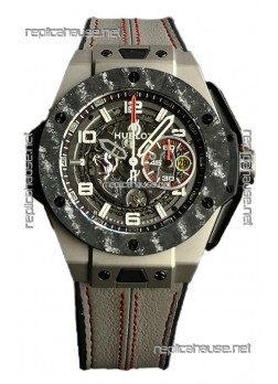 Hublot Big Bang F1 "Titanium Carbon" Casing Chronograph Swiss Replica Watch 
