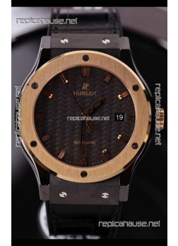 Hublot Classic Fusion Ceramic Casing Rose Gold Bezel Superclone Watch 42MM