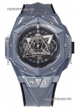 Hublot Big Bang UNICO Sang Bleu II Grey Ceramic 1:1 Mirror Quality Swiss Replica Watch