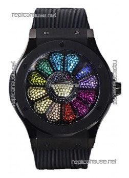 Hublot Classic Fusion Takashi Murakami Ceramic Edition Swiss Watch 1:1 Mirror Replica