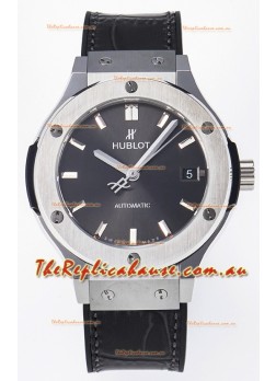 Hublot Super Clone Classic Fusion Titanium 38MM 1:1 Mirror Replica Watch Grey Dial