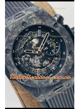 Hublot Big Bang Unico Black Carbon Las Vegas Boutique Edition Swiss Replica Watch 