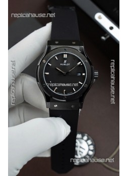 Hublot Classic Fusion Ceramic Casing Black Dial Super Clone Swiss Replica 42MM