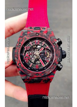 Hublot Big Bang Unico Red Carbon Las Vegas Boutique Edition Swiss Replica Watch