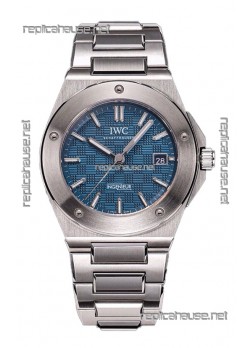 IWC Ingenieur IW3289 Blue Dial 1:1 Mirror Swiss Replica Watch 40MM
