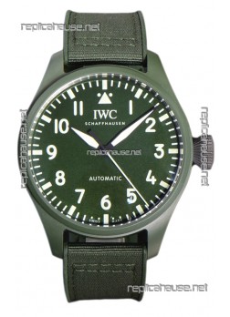 IWC Big Pilot's Top Gun Woodland Edition 43MM Ceramic Casing Swiss Replica Watch 