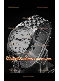 IWC MARK XVIII Swiss Replica Watch in 904L Steel White Dial 40MM - 1:1 Mirror Replica
