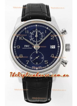 IWC Portugieser Chronograph Classic IW390303 Blue Dial Swiss Replica Watch