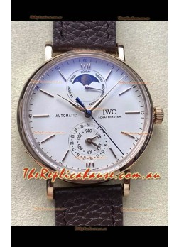 IWC IW359002 Portofino Complete Calendar Rose Gold Swiss Replica Watch 