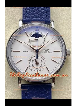 IWC IW359001 Portofino Complete Calendar 904L Stainless Steel Swiss Replica Watch 