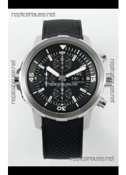 IWC Super Clone Aquatimer Chronograph IW376804 Swiss Replica Black Dial