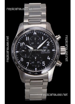 IWC Pilot's IW388305 Super Clone Chronograph 41 Mercedes-AMG Steel Watch
