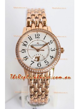 Jaeger-LeCoultre Rendez-Vous Steel Night & Day 1:1 Mirror Rose Gold Watch