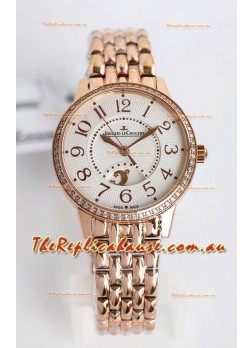 Jaeger-LeCoultre Rendez-Vous Steel Night & Day 1:1 Mirror Rose Gold Watch