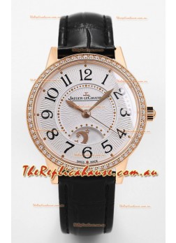 Jaeger-LeCoultre Rendez-Vous Steel Night & Day Rose Gold 1:1 Mirror Swiss Watch