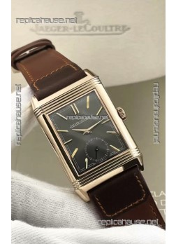 Jaeger-LeCoultre Reverso DuoFace Rose Gold Casing Watch in Swiss Automatic Movement