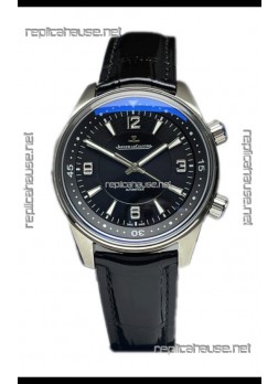 Jaeger LeCoultre Polaris Automatic Black Dial Steel Casing 41MM Swiss Replica Watch 