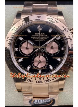 Rolex Cosmograph Daytona M116505 Rose Gold Original Cal.4130 Movement - 904L Steel Watch