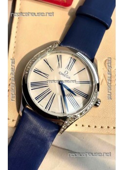 Omega De Ville Tresor Edition Swiss Quartz Watch 36MM Steel Casing White Dial