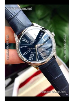 Omega De Ville Tresor Edition Swiss Quartz Watch 36MM Steel Casing Blue Dial