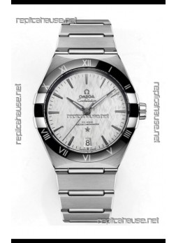 Omega Co-Axial Constellation Stainless Steel Rhodium Dial 1:1 Mirror Replica 41MM