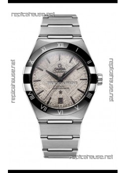 Omega Co-Axial Constellation Stainless Steel Meteorite Dial 1:1 Mirror Replica 41MM