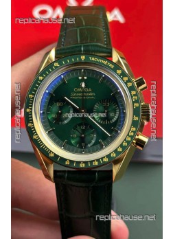 Omega Speedmaster Moonwatch Co-Axial Chronograph Green Dial 42MM 1:1 Mirror Replica Watch