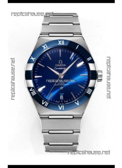 Omega Co-Axial Constellation Stainless White Blue Dial 1:1 Mirror Replica 41MM