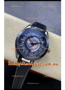 Omega Seamaster Aqua Terra 150M Worldtime Rubber Strap Swiss Replica Watch