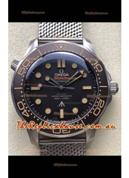 Omega Super Clone Seamaster 300M No Time To Die Edition Titanium Casing Replica Watch