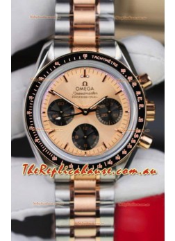 Omega Speedmaster Professional Moonwatch Two Tone Sedna Gold Swiss Replica Watch