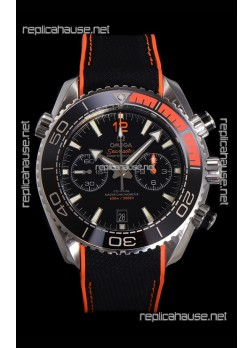 Omega Super Clone Planet Ocean 600M Chronograph 904L Steel Replica Watch 