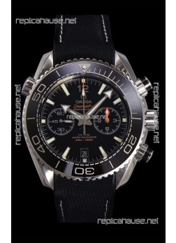 Omega Super Clone Planet Ocean 600M Chronograph 904L Steel Replica Watch 