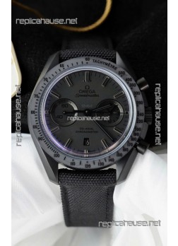 Omega Speedmaster Dark Side of the Moon Black Strap - 1:1 Super clone Replica Watch