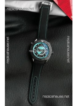 Omega Super Clone Planet Ocean 600M Worldtimer Ceramic Swiss Replica Watch 