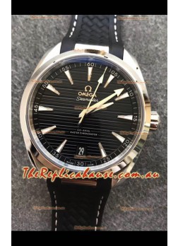 Omega Seamaster Aquaterra 41MM 1:1 Mirror Swiss Replica Watch in Black Dial