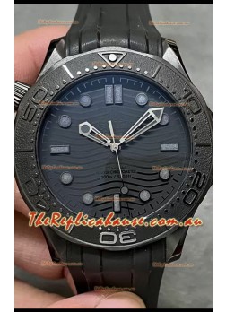 Omega Seamaster 300M "Black Black" Ceramic Case Swiss 1:1 Mirror Replica Watch