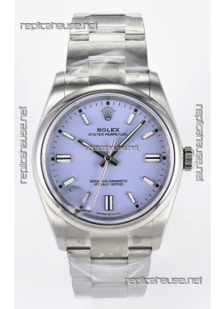 Rolex Oyster Perpetual Super Clone REF#126000 36MM Purple Dial Swiss Replica