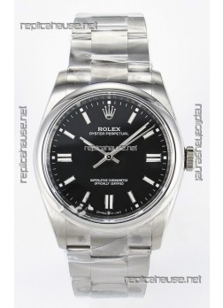 Rolex Oyster Perpetual Super Clone REF#126000 36MM Black Dial Swiss Replica