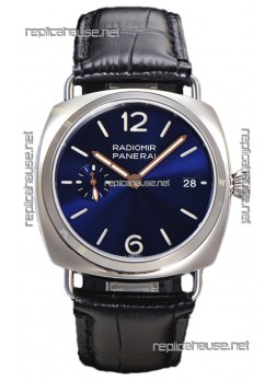 Panerai Radiomir PAM1293 Quaranta 40MM 904L Steel Blue Dial Watch in 1:1 Mirror Replica 