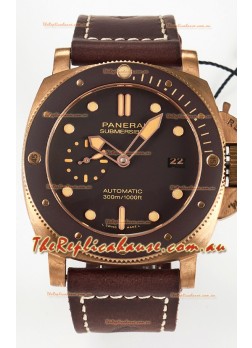 Panerai Super Clone Submersible PAM968 Bronzo Swiss P9010 Movement Watch